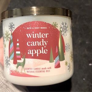 Bath & Body Works Winter Candy Apple Candle